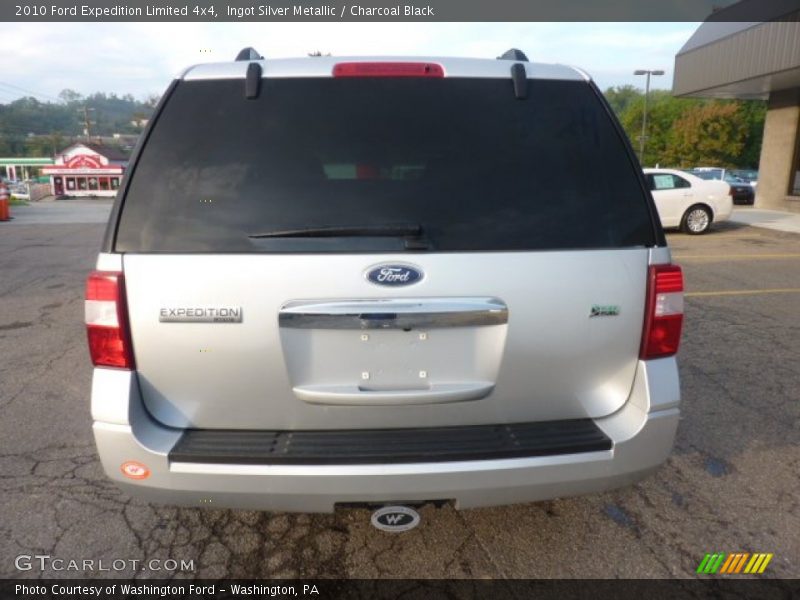 Ingot Silver Metallic / Charcoal Black 2010 Ford Expedition Limited 4x4
