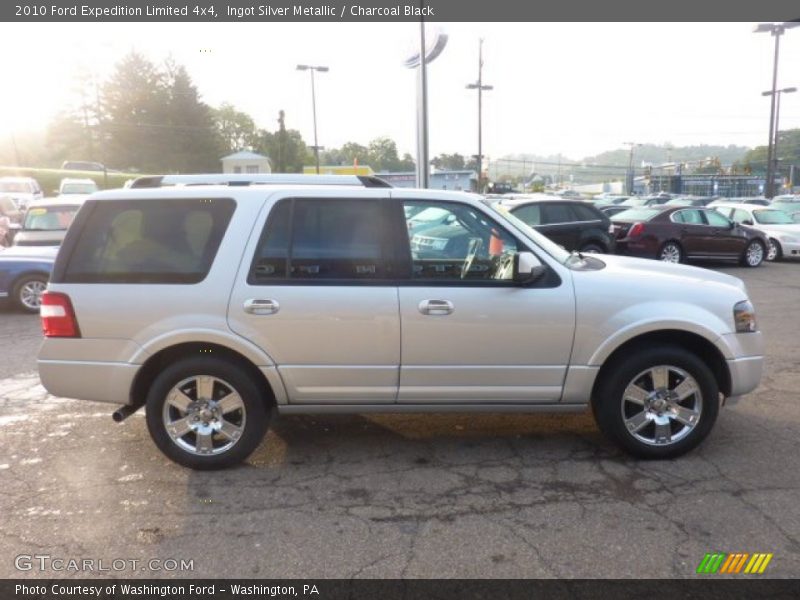 Ingot Silver Metallic / Charcoal Black 2010 Ford Expedition Limited 4x4