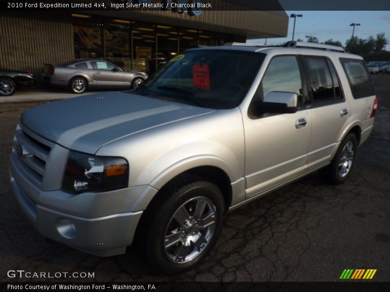 Ingot Silver Metallic / Charcoal Black 2010 Ford Expedition Limited 4x4