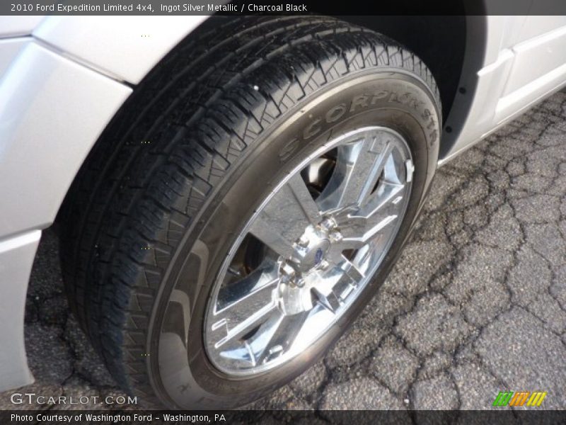 Ingot Silver Metallic / Charcoal Black 2010 Ford Expedition Limited 4x4