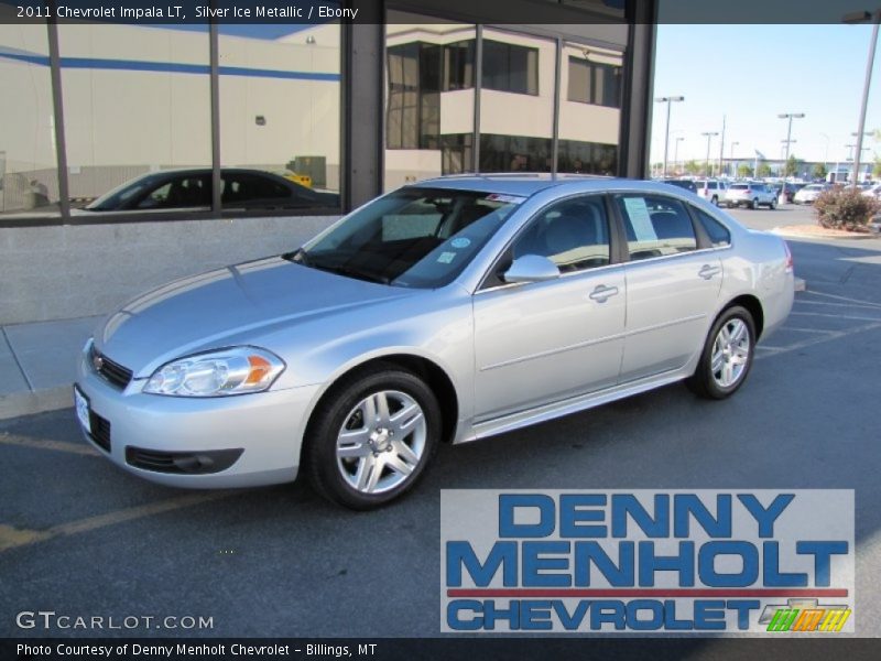 Silver Ice Metallic / Ebony 2011 Chevrolet Impala LT