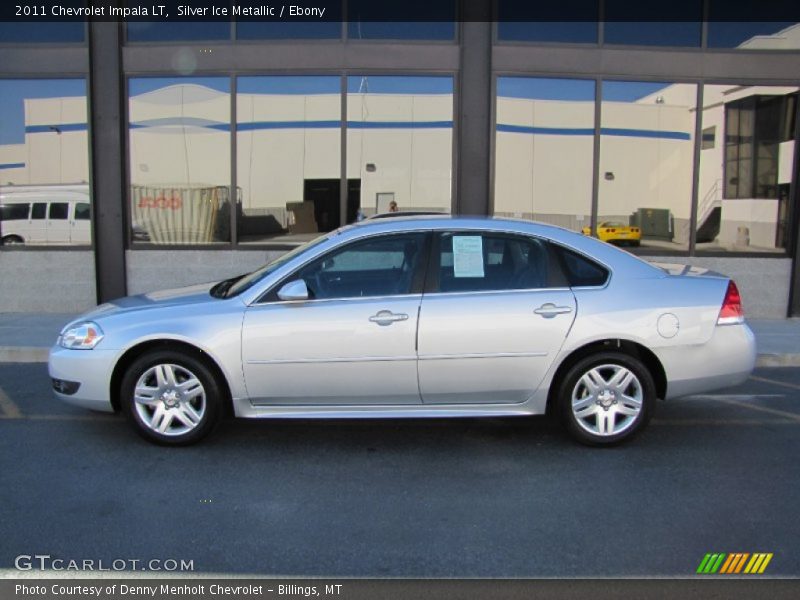 Silver Ice Metallic / Ebony 2011 Chevrolet Impala LT