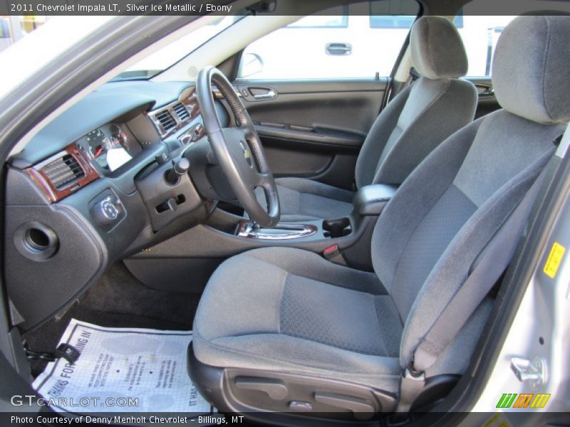 Silver Ice Metallic / Ebony 2011 Chevrolet Impala LT