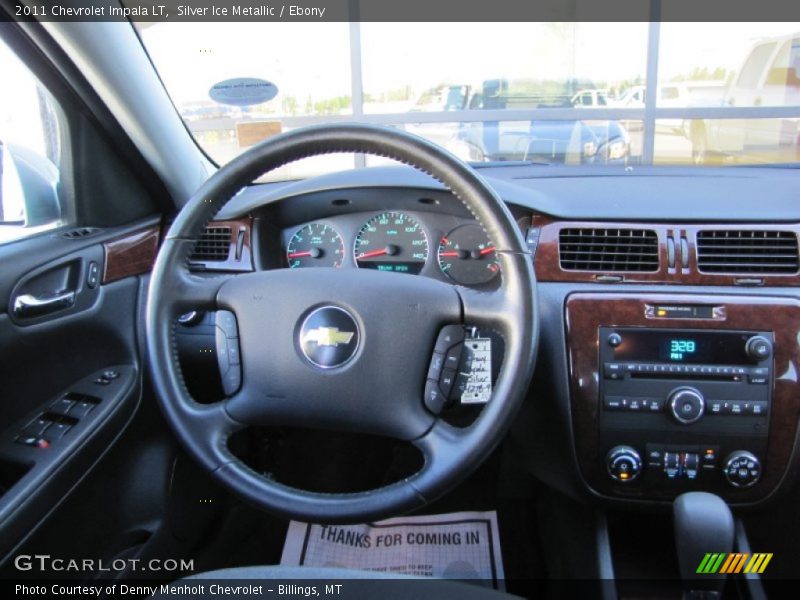 Silver Ice Metallic / Ebony 2011 Chevrolet Impala LT