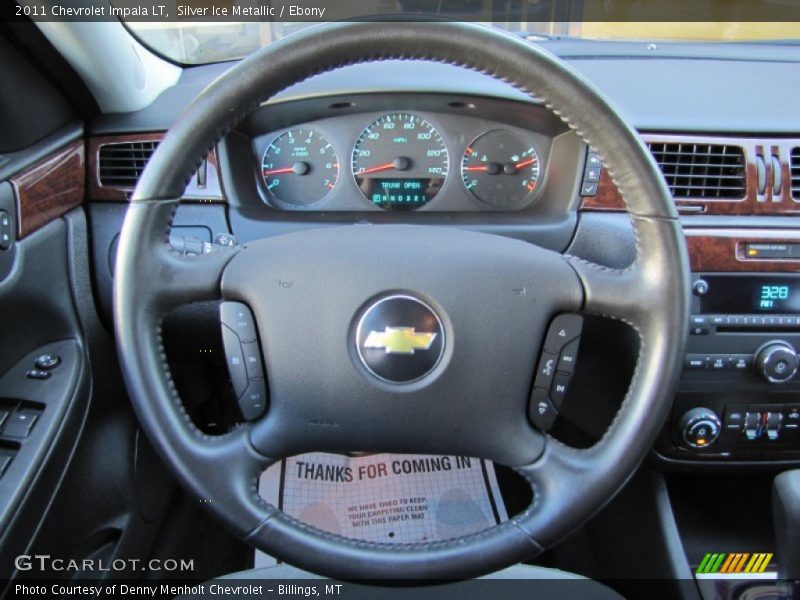 Silver Ice Metallic / Ebony 2011 Chevrolet Impala LT