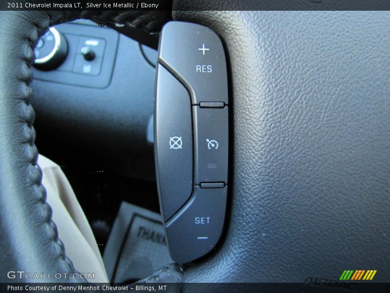 Silver Ice Metallic / Ebony 2011 Chevrolet Impala LT