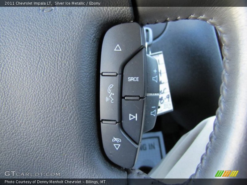 Silver Ice Metallic / Ebony 2011 Chevrolet Impala LT