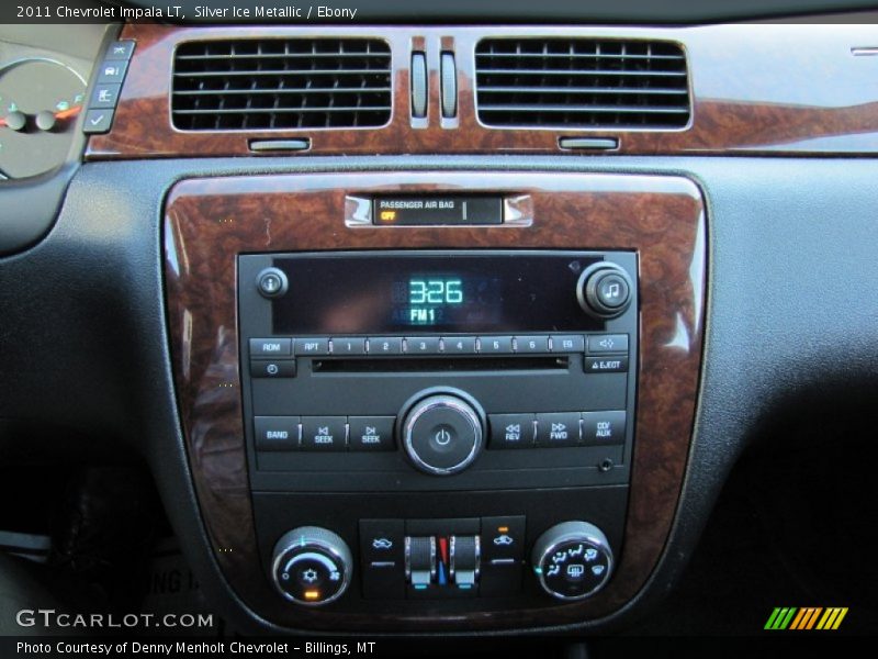 Silver Ice Metallic / Ebony 2011 Chevrolet Impala LT