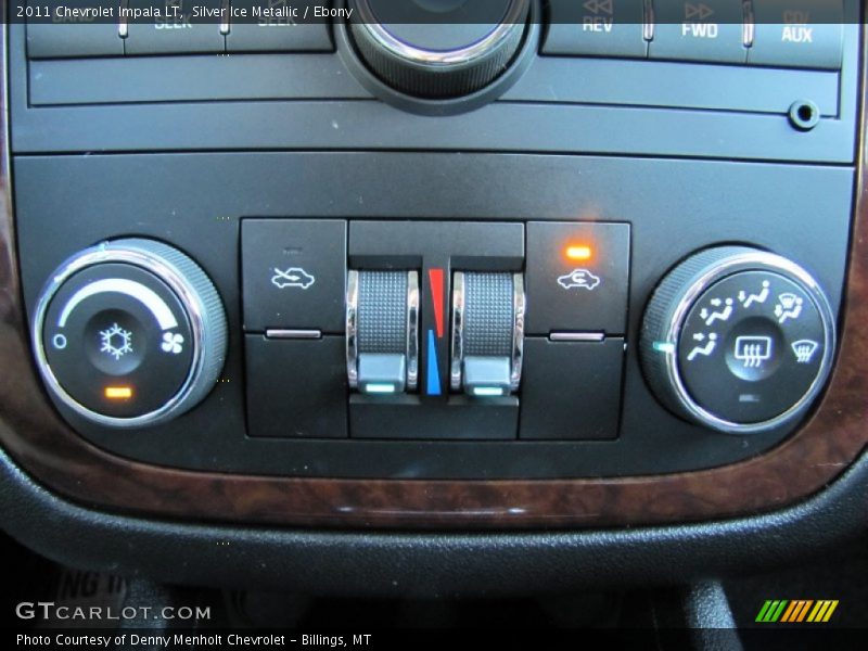 Silver Ice Metallic / Ebony 2011 Chevrolet Impala LT