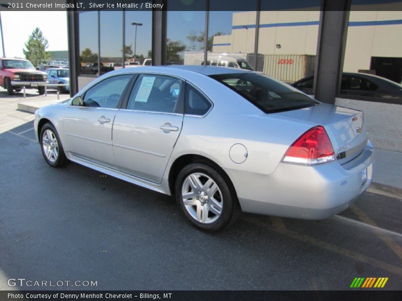 Silver Ice Metallic / Ebony 2011 Chevrolet Impala LT