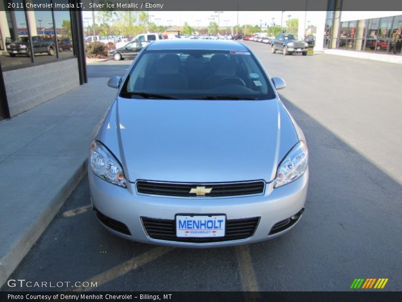Silver Ice Metallic / Ebony 2011 Chevrolet Impala LT