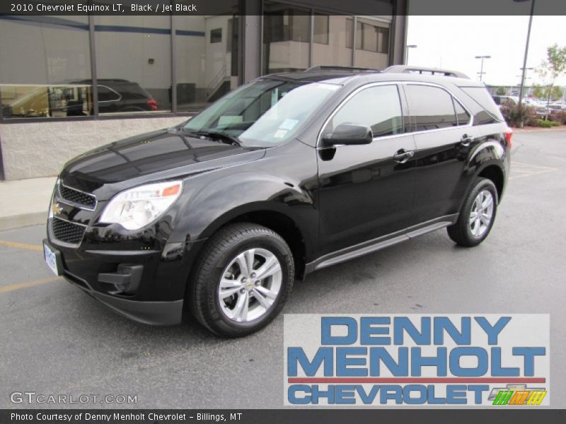 Black / Jet Black 2010 Chevrolet Equinox LT