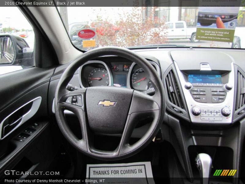 Black / Jet Black 2010 Chevrolet Equinox LT