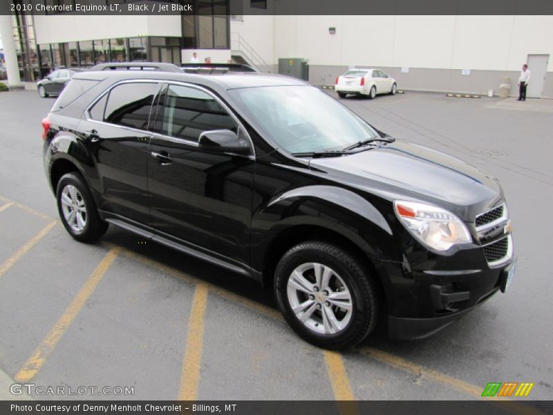 Black / Jet Black 2010 Chevrolet Equinox LT
