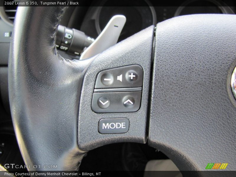 Tungsten Pearl / Black 2007 Lexus IS 350