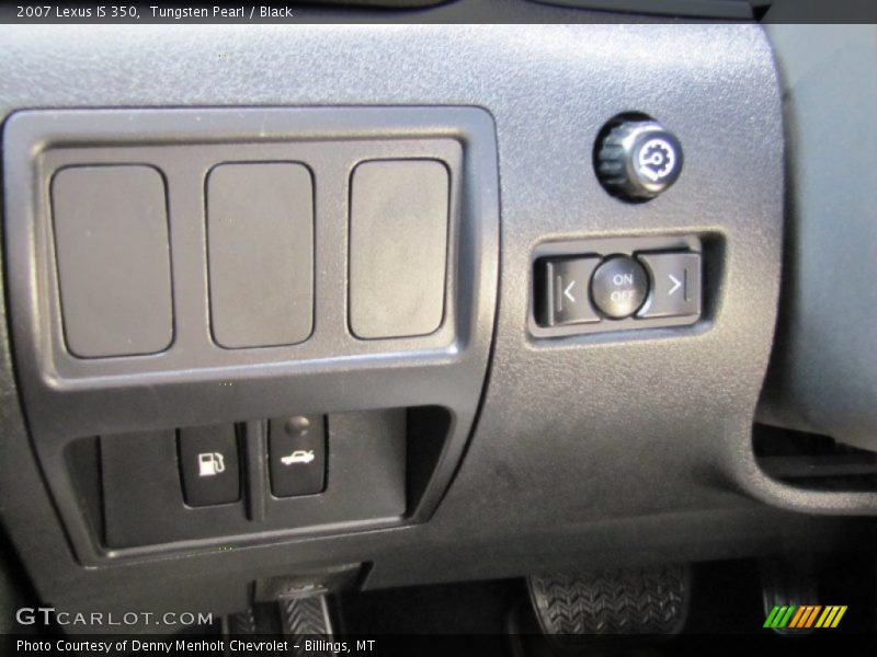 Tungsten Pearl / Black 2007 Lexus IS 350