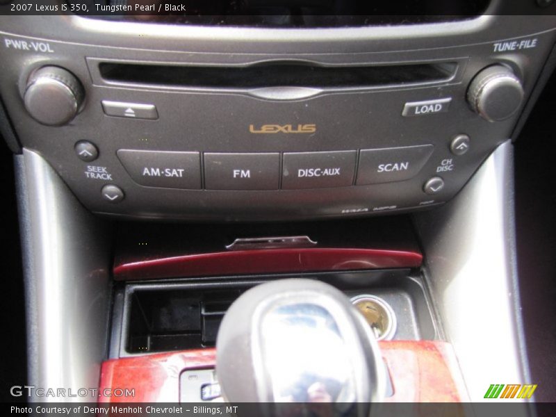 Tungsten Pearl / Black 2007 Lexus IS 350