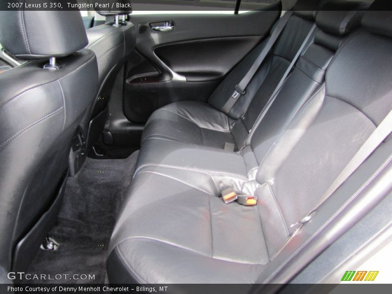 Tungsten Pearl / Black 2007 Lexus IS 350