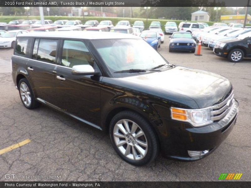 Tuxedo Black / Medium Light Stone 2010 Ford Flex Limited AWD