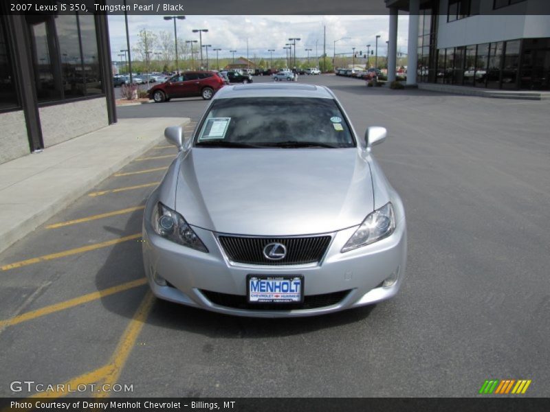 Tungsten Pearl / Black 2007 Lexus IS 350