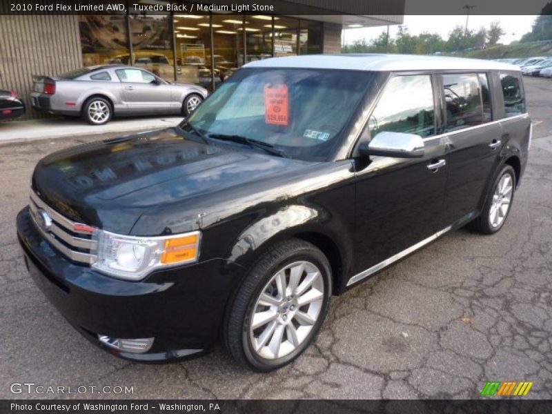 Tuxedo Black / Medium Light Stone 2010 Ford Flex Limited AWD