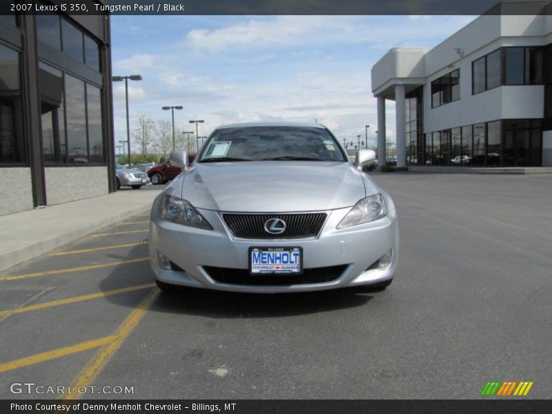 Tungsten Pearl / Black 2007 Lexus IS 350