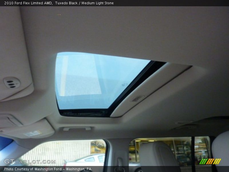 Tuxedo Black / Medium Light Stone 2010 Ford Flex Limited AWD