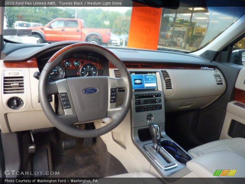 Tuxedo Black / Medium Light Stone 2010 Ford Flex Limited AWD