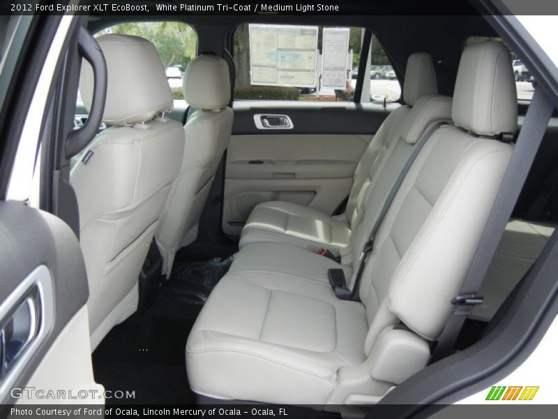  2012 Explorer XLT EcoBoost Medium Light Stone Interior