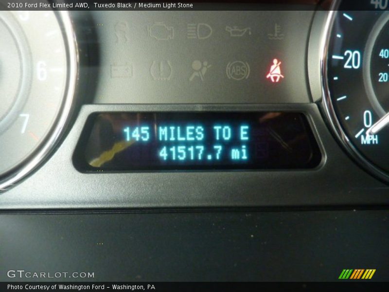 Tuxedo Black / Medium Light Stone 2010 Ford Flex Limited AWD