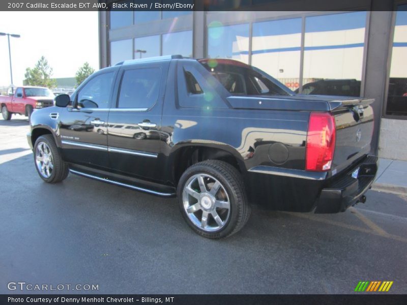 Black Raven / Ebony/Ebony 2007 Cadillac Escalade EXT AWD