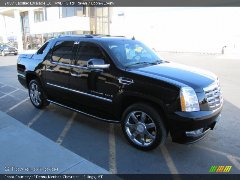 Black Raven / Ebony/Ebony 2007 Cadillac Escalade EXT AWD