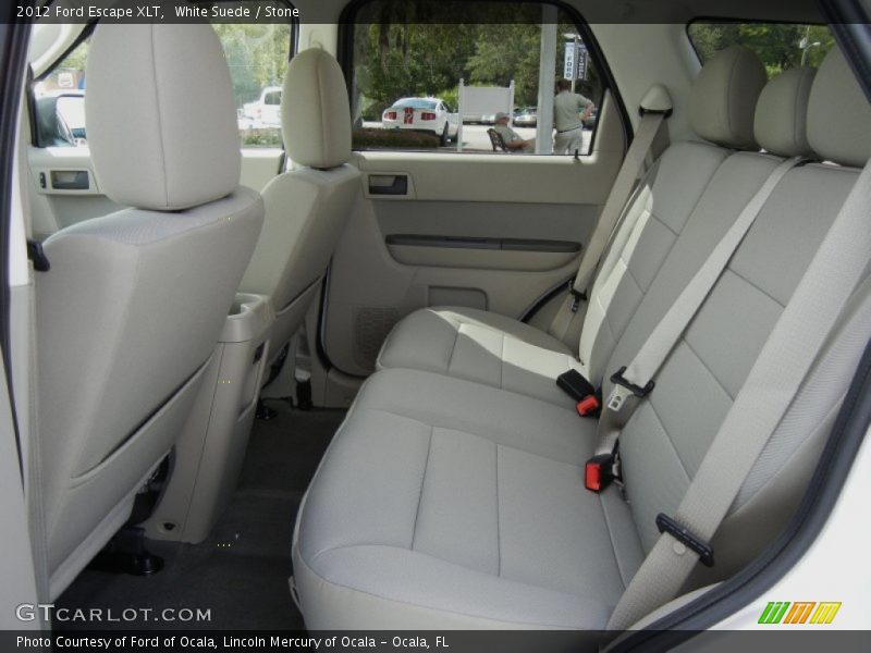 White Suede / Stone 2012 Ford Escape XLT