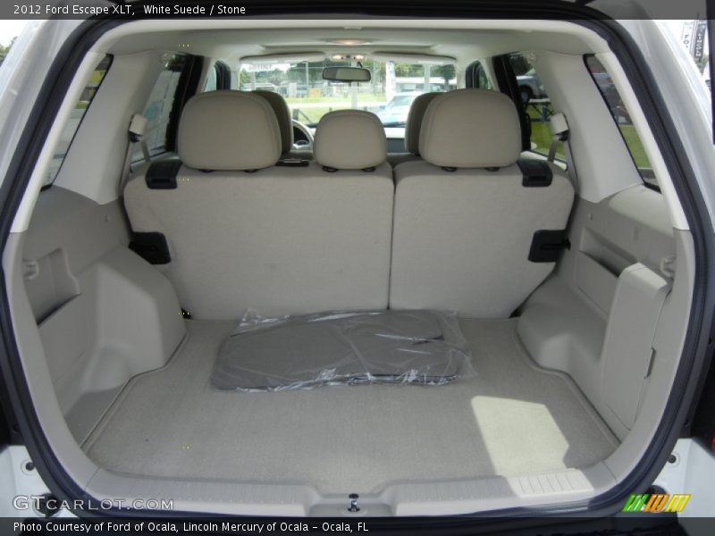 White Suede / Stone 2012 Ford Escape XLT