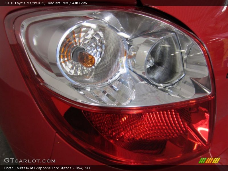 Radiant Red / Ash Gray 2010 Toyota Matrix XRS