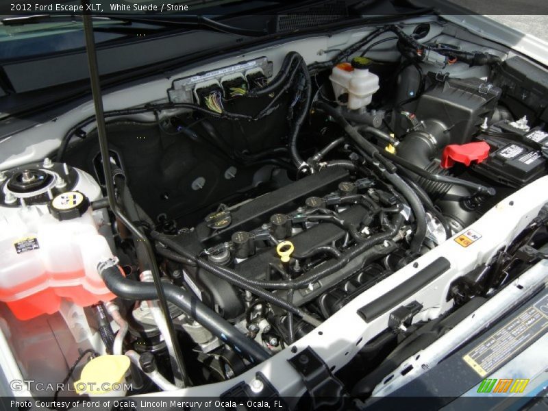 White Suede / Stone 2012 Ford Escape XLT