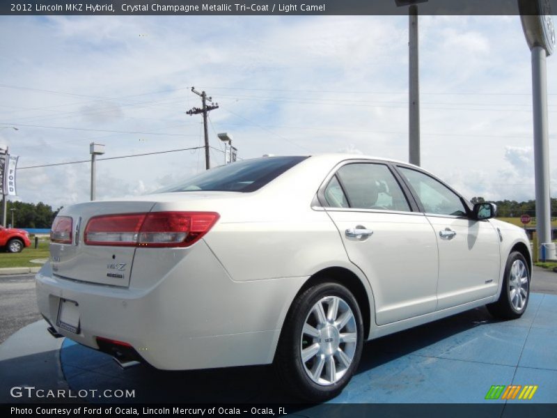  2012 MKZ Hybrid Crystal Champagne Metallic Tri-Coat
