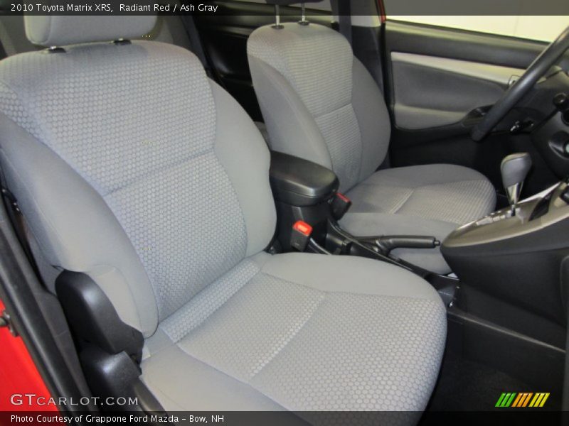  2010 Matrix XRS Ash Gray Interior