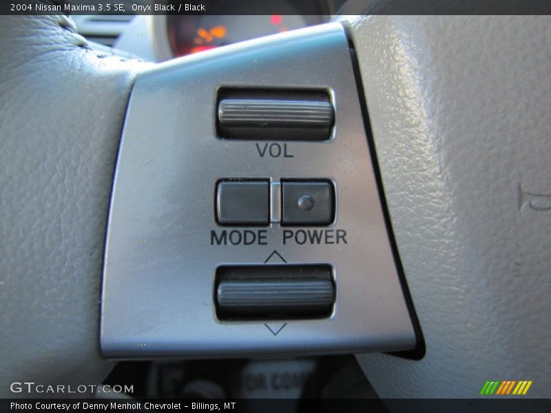 Onyx Black / Black 2004 Nissan Maxima 3.5 SE