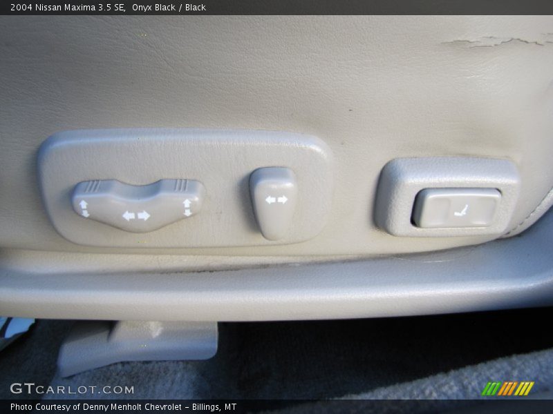 Onyx Black / Black 2004 Nissan Maxima 3.5 SE