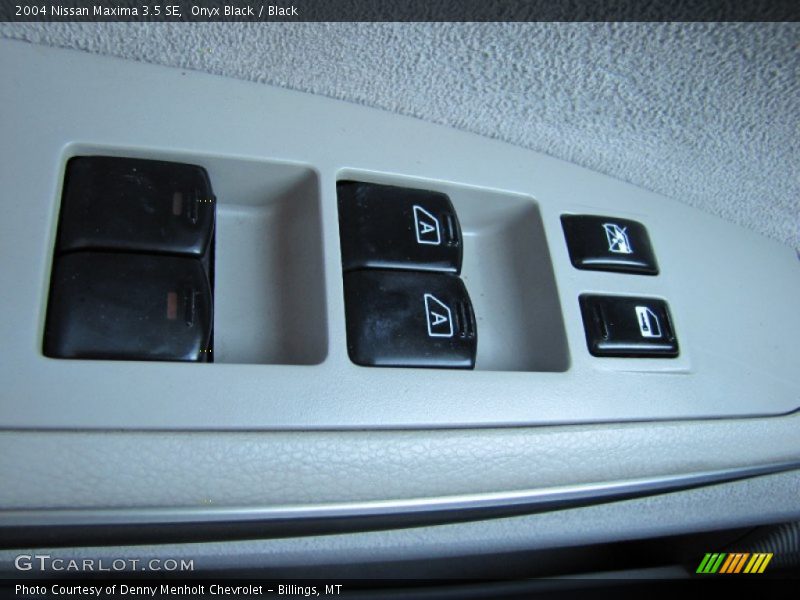 Onyx Black / Black 2004 Nissan Maxima 3.5 SE