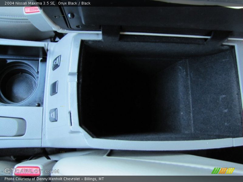 Onyx Black / Black 2004 Nissan Maxima 3.5 SE