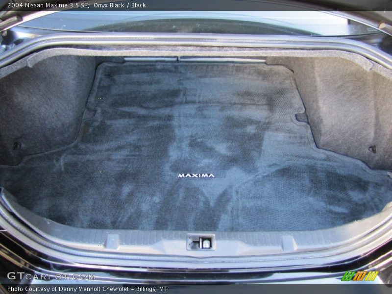 Onyx Black / Black 2004 Nissan Maxima 3.5 SE