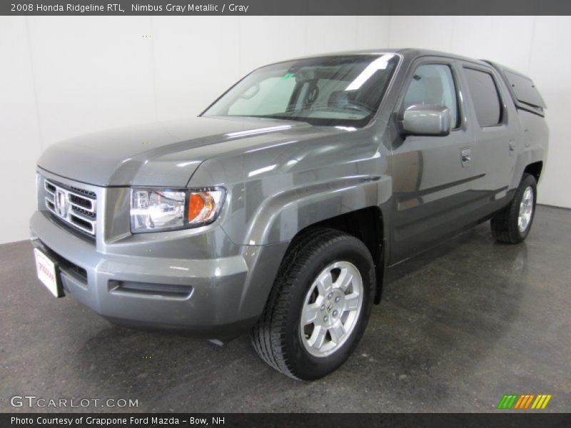 Nimbus Gray Metallic / Gray 2008 Honda Ridgeline RTL