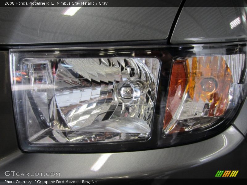 Nimbus Gray Metallic / Gray 2008 Honda Ridgeline RTL
