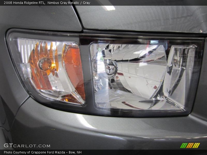 Nimbus Gray Metallic / Gray 2008 Honda Ridgeline RTL