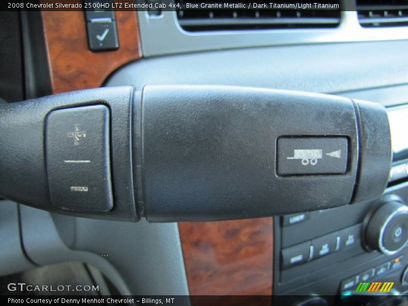 Blue Granite Metallic / Dark Titanium/Light Titanium 2008 Chevrolet Silverado 2500HD LTZ Extended Cab 4x4