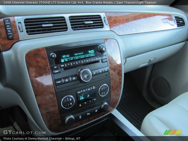 Blue Granite Metallic / Dark Titanium/Light Titanium 2008 Chevrolet Silverado 2500HD LTZ Extended Cab 4x4