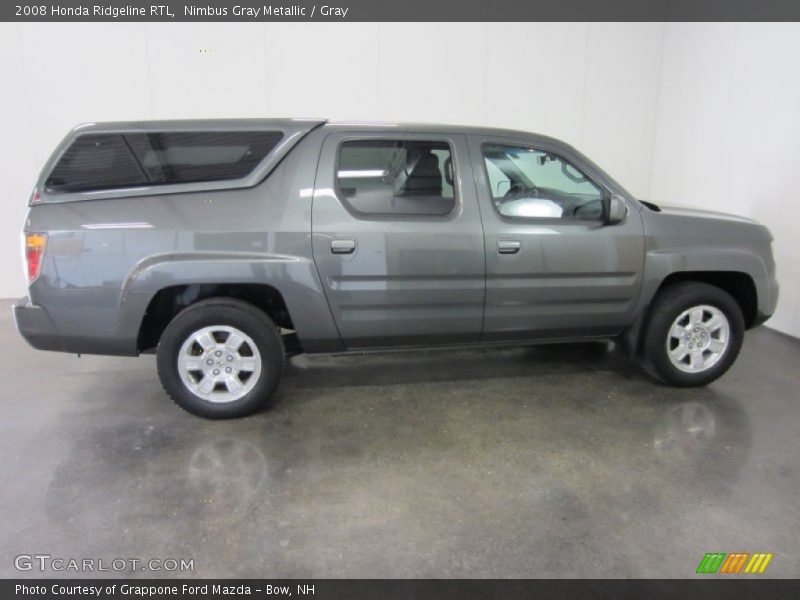 Nimbus Gray Metallic / Gray 2008 Honda Ridgeline RTL