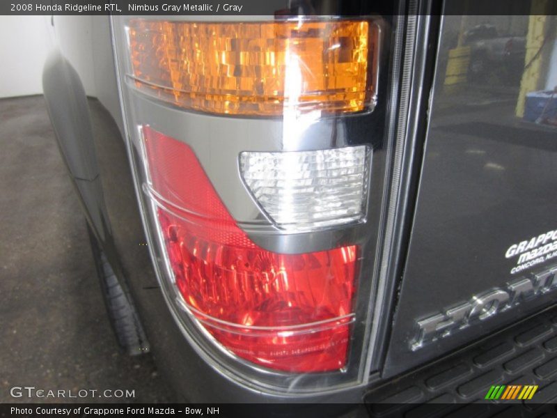 Nimbus Gray Metallic / Gray 2008 Honda Ridgeline RTL